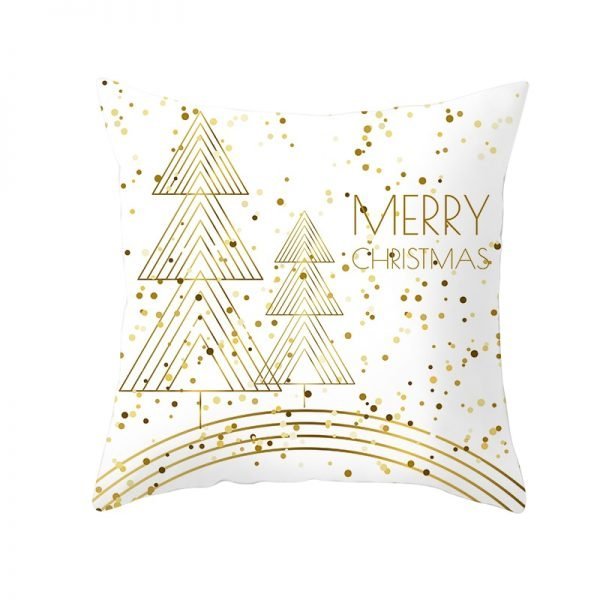 Trees Merry Christmas Pillow Cover