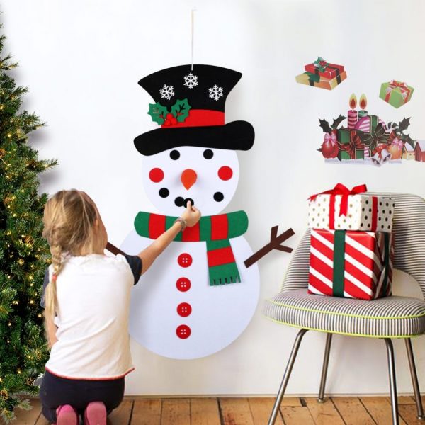 DIY Kids Snowman