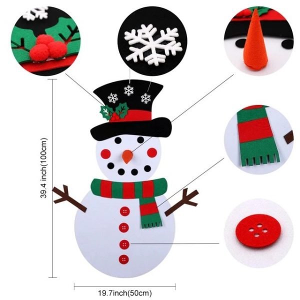 DIY Kids Snowman Sizing